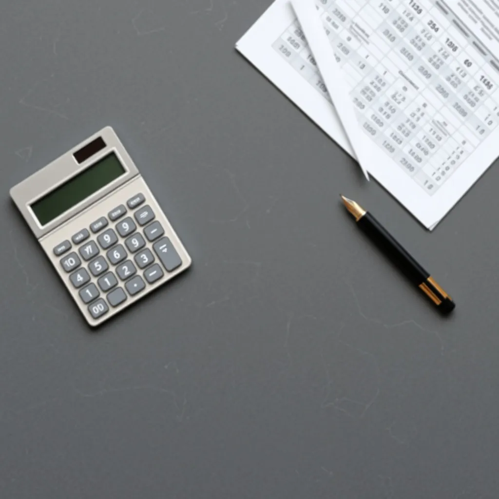 A minimalist, top-down photograph of a professional silver c